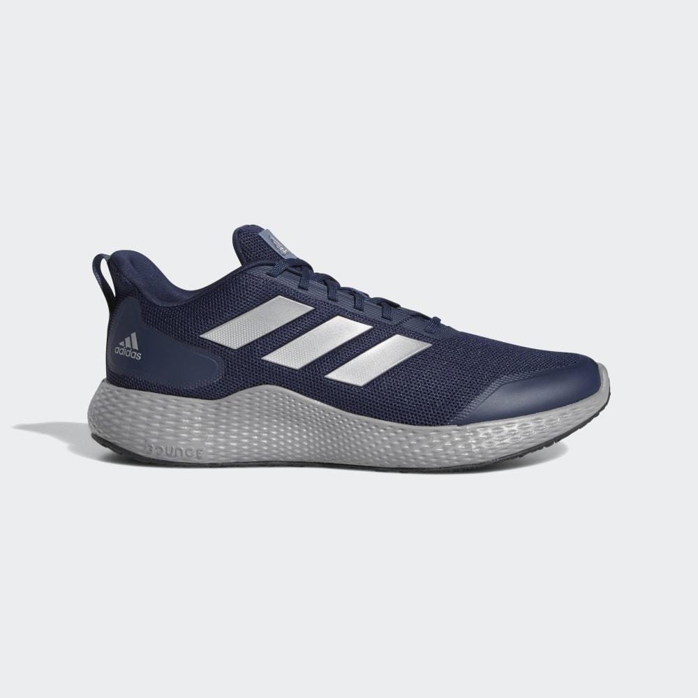 Adidas Men's Edge Gameday Running Shoes Navy/Silver Metal/Grey Ireland EH3373